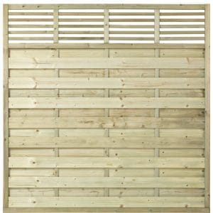 Plus Newline hegn 180x180 cm trykimprægneret