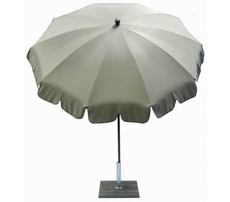 Maffei Allegro parasol i polyester og stål Ø200 cm - Taupe