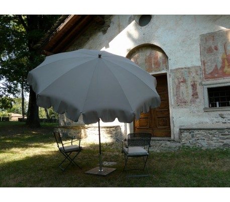 Maffei Allegro parasol i polyester og stål Ø280 cm - Taupe