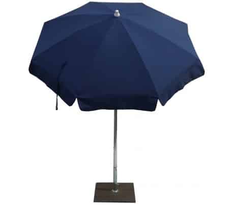 Maffei Alux parasol i polyester og aluminium Ø200 cm - Blå