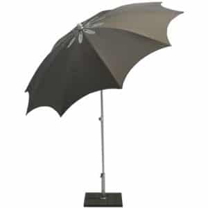 Maffei Bea parasol i polyester og stål Ø250 cm - Taupe