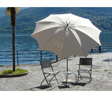 Maffei Bea parasol i polyester og stål Ø280 cm - Natur