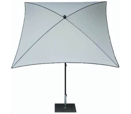 Maffei Border parasol i dralon og stål 200 x 200 cm - Hvid