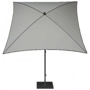 Maffei Border parasol i dralon og stål 200 x 200 cm - Natur