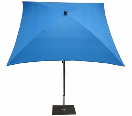 Maffei Kronos parasol i polyester og stål 200 x 200 cm - Himmelblå