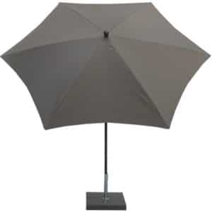 Maffei Kronos parasol i polyester og stål Ø250 cm - Taupe