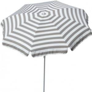 Maffei Mare parasol i dralon og stål Ø200 cm - Hvid/Taupe