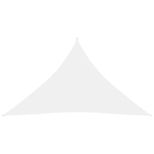135293 Sunshade Sail Oxford Fabric Triangular 5x5x6 m White