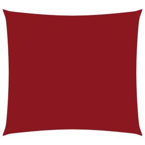 135638 Sunshade Sail Oxford Fabric Square 7x7 m Red