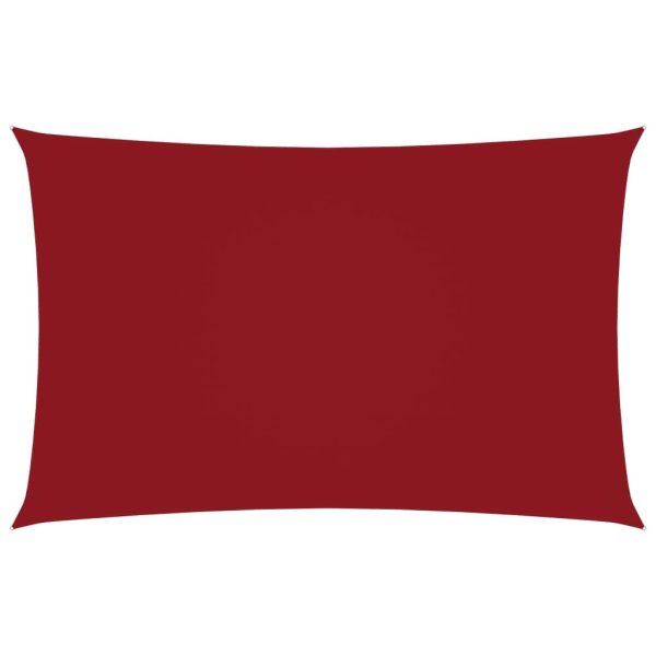 135643 Sunshade Sail Oxford Fabric Rectangular 2x4,5 m Red