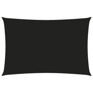 135759 Sunshade Sail Oxford Fabric Rectangular 2,5x5 m Black