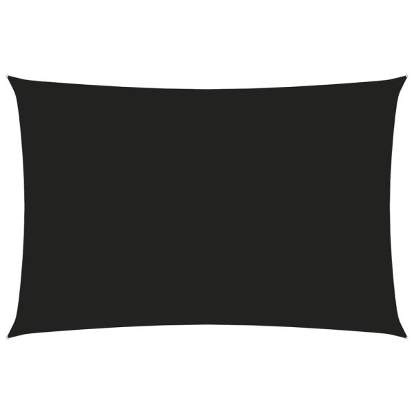 135759 Sunshade Sail Oxford Fabric Rectangular 2,5x5 m Black