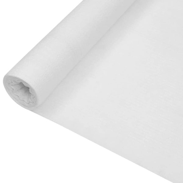Afskærmning 1,2x50 m 150 g/mÂ² HDPE hvid