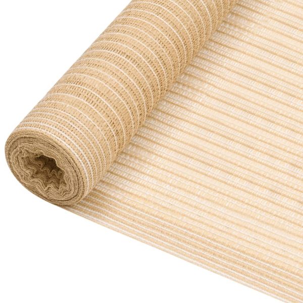 Afskærmning 3,6x10 m 75 g/mÂ² HDPE beige
