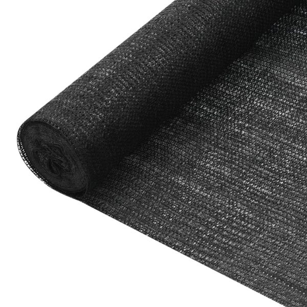 Afskærmning 3,6x10 m HDPE 75 g/mÂ² sort