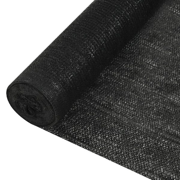 Afskærmning 3,6x50 m HDPE 150 g/mÂ² sort