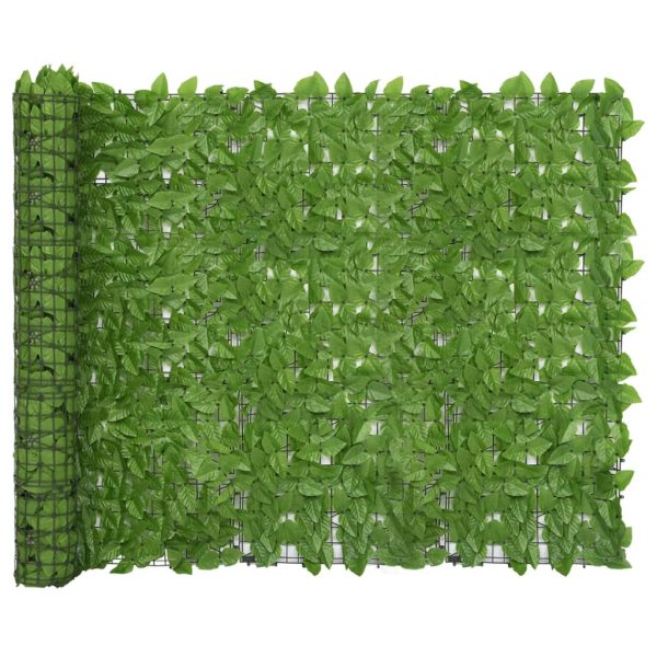 Altanafskærmning 300x150 cm grønne blade