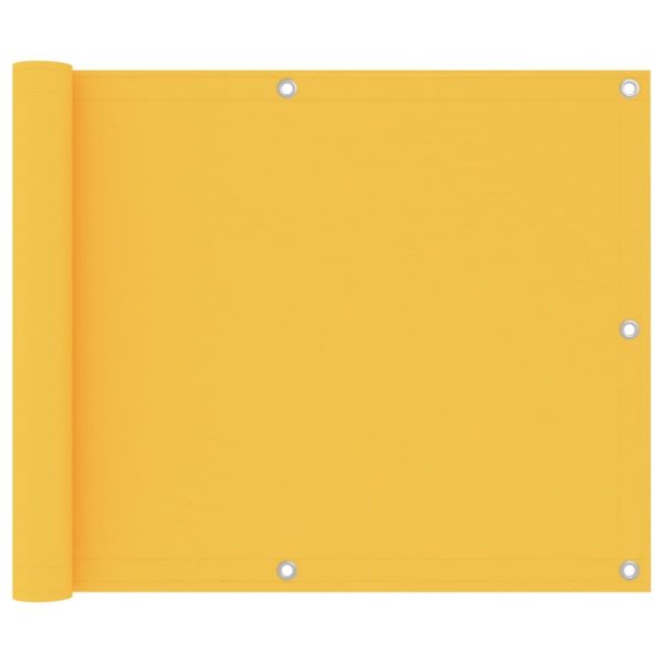 Altanafskærmning 75x400 cm oxfordstof gul
