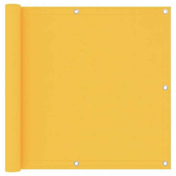 Altanafskærmning 90x300 cm oxfordstof gul