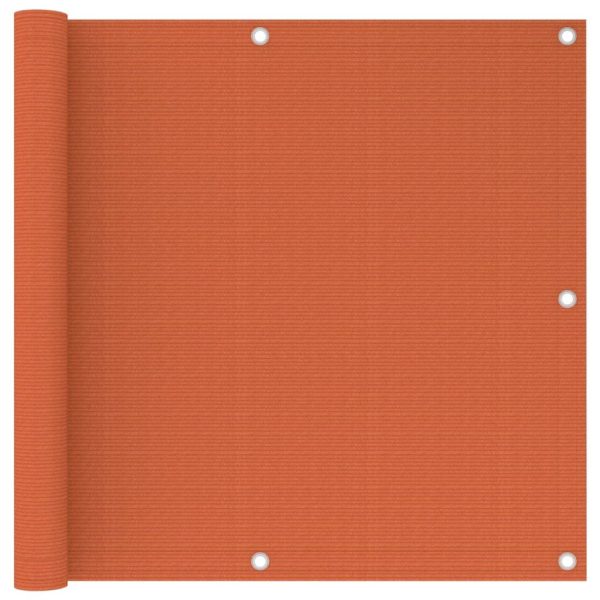 Altanafskærmning 90x500 cm HDPE orange