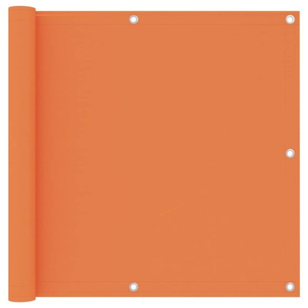 Altanafskærmning 90x500 cm oxfordstof orange