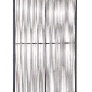 Læsejl i aluminium og olefin 120 x 180 cm - Charcoal/Beige
