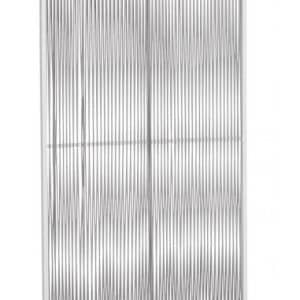 Læsejl i aluminium og olefin 120 x 180 cm - Hvid/Grå