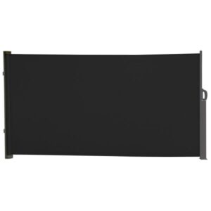 Læsejl åben sort/antracitgrå 300x160cm