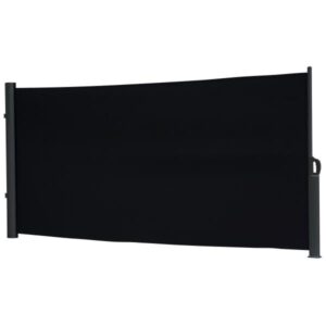 Læsejl lukket sort/sort 500x140cm