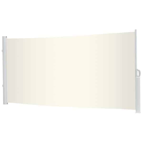 Essence Læsejl lukket mesh creme/hvid 400x140cm